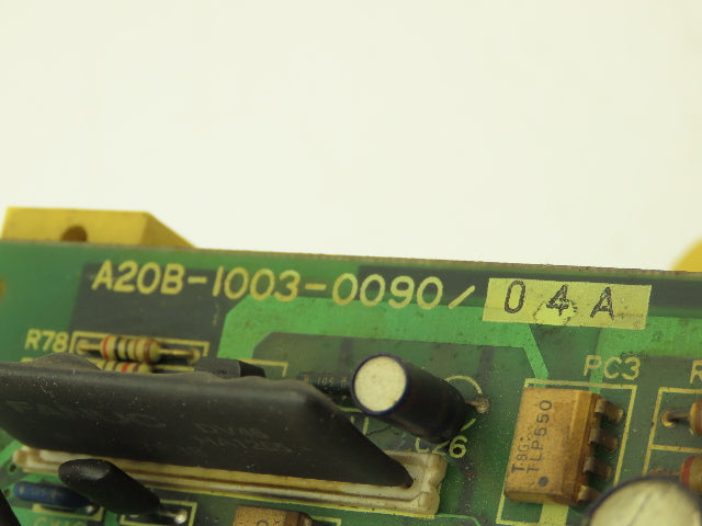 Fanuc A20B-1003-0090/04A Servo Amplifier Module 4 Mounting Tabs Broke Off