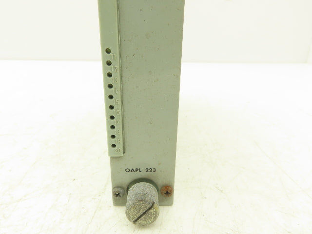 Asea ABB QAPL 223 Dead Zone Indicator I/O Module Printed Circuit Board Card