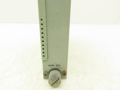 Asea ABB QAPL 223 Dead Zone Indicator I/O Module Printed Circuit Board Card