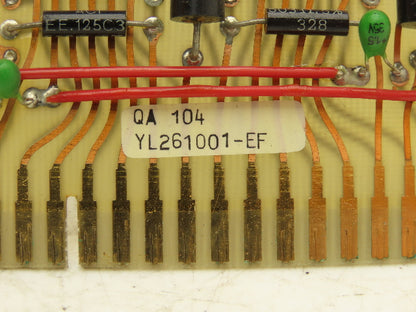 Asea ABB QA 104 PCB Signal Adaptor Printed Circuit Board Card YL261001-EF