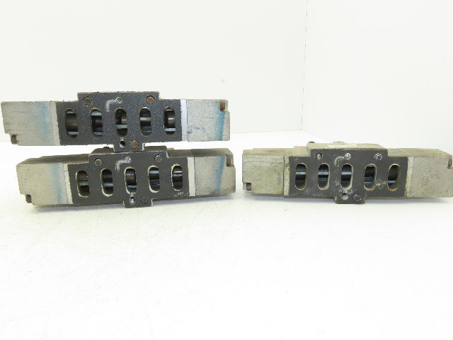 Automatic Valve 407B67S3S3-DB7 Pneumatic Solenoid Valve 24VDC 5/2  Lot of 3