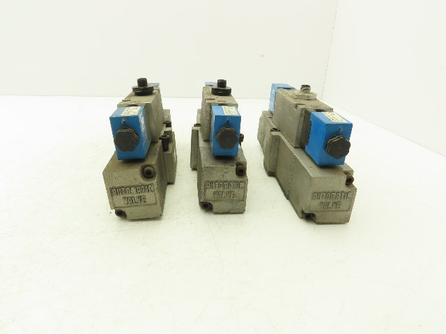Automatic Valve 407B67S3S3-DB7 Pneumatic Solenoid Valve 24VDC 5/2  Lot of 3