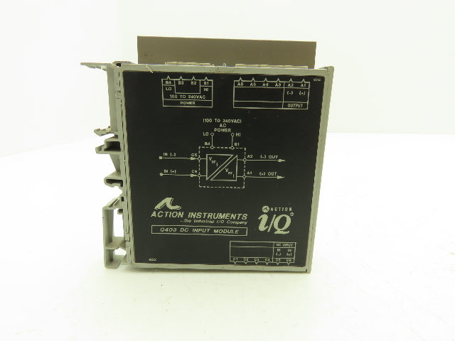 Action Instruments Q403 Action I/Q Input 0/10V DC Output 4/20mA DC Lot of 2