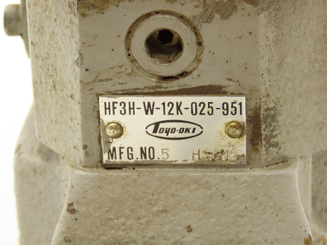 Toyo-oki HLD3-2CSG40-G3EC-04B Directional Solenoid Valve HD3-42SG-BcA-025A 120V