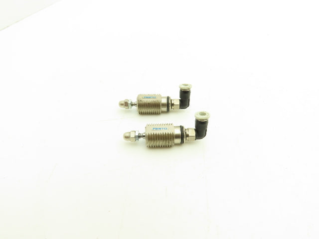 Festo Pneumatic Air Cartridge Cylinder 10mm Bore 10mm Stroke Single Act Lot of 2