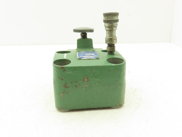Vickers CG-10-CV20 Hydraulic Pressure Relief Valve 500-2000 PSI