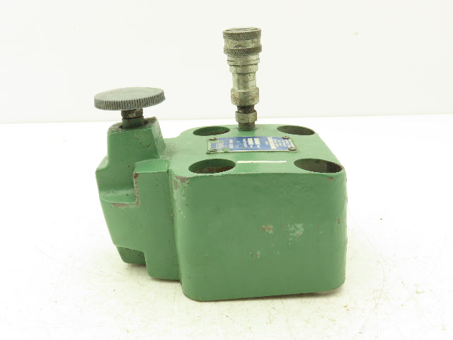 Vickers CG-10-CV20 Hydraulic Pressure Relief Valve 500-2000 PSI