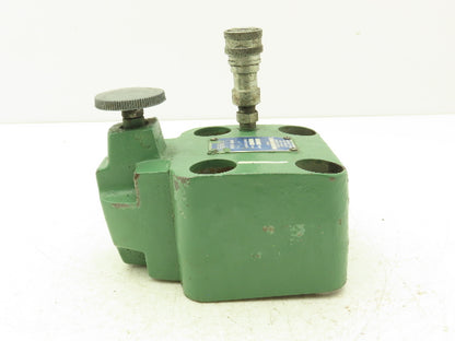 Vickers CG-10-CV20 Hydraulic Pressure Relief Valve 500-2000 PSI