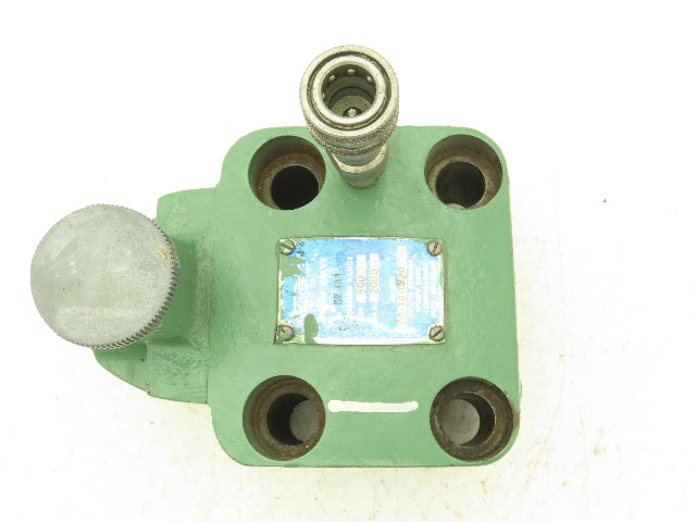 Vickers CG-10-CV20 Hydraulic Pressure Relief Valve 500-2000 PSI