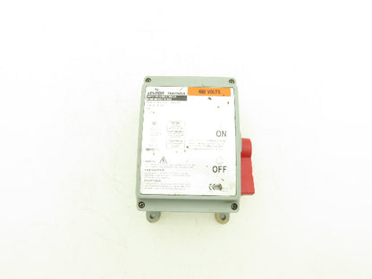 Leviton DS30-AX Safety Disconnect 30 Amp 600 Volt AC Max Enclosed Switch Type 3
