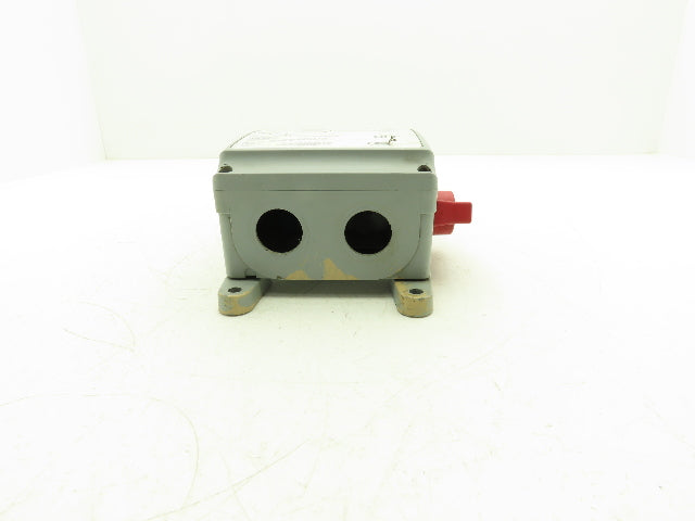 Leviton DS30-AX Safety Disconnect 30 Amp 600 Volt AC Max Enclosed Switch Type 3