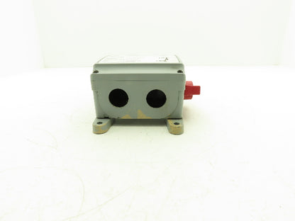 Leviton DS30-AX Safety Disconnect 30 Amp 600 Volt AC Max Enclosed Switch Type 3