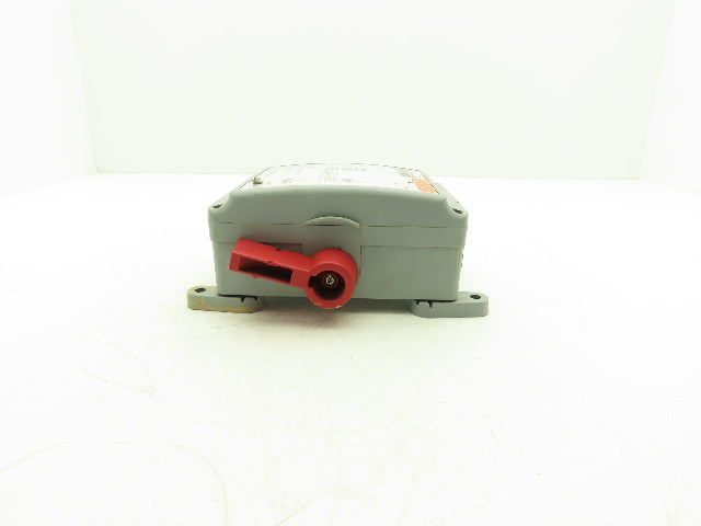 Leviton DS30-AX Safety Disconnect 30 Amp 600 Volt AC Max Enclosed Switch Type 3