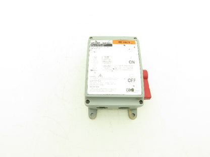 Leviton DS30-AX Safety Disconnect 30 Amp 600 Volt AC Max Enclosed Switch Type 3