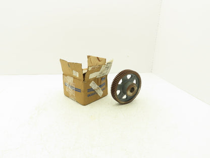 Boston Gear 1205447 Spur Gear Spoked 66 Teeth 7/8" Bore 12P Pitch YD66 No Keyway