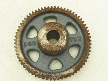 Boston Gear 1205447 Spur Gear Spoked 66 Teeth 7/8" Bore 12P Pitch YD66 No Keyway