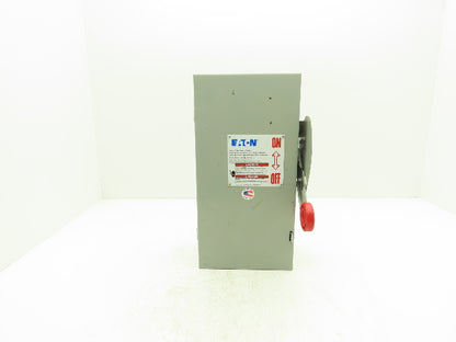 Eaton Cutler Hammer Safety Disconnect Switch 30A 600V 3 Pole Fusible