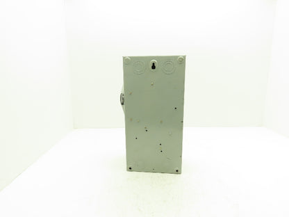 Eaton Cutler Hammer Safety Disconnect Switch 30A 600V 3 Pole Fusible