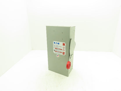 Eaton Cutler Hammer Safety Disconnect Switch 30A 600V 3 Pole Fusible