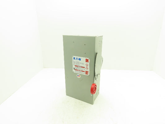Eaton Cutler Hammer Safety Disconnect Switch 30A 600V 3 Pole Fusible