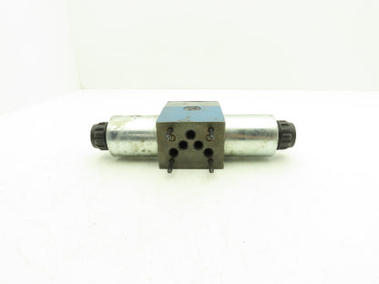 Rexroth 4WE10J31/CG24N9DK24L Hydraulic Directional Dual Solenoid Valve 24V DC