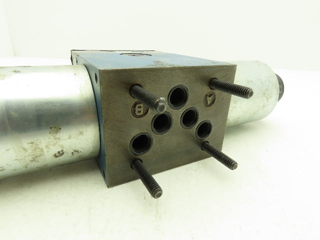 Rexroth 4WE10J31/CG24N9DK24L Hydraulic Directional Dual Solenoid Valve 24V DC