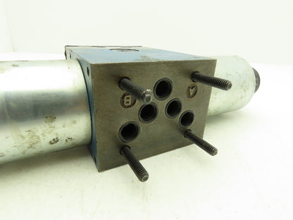Rexroth 4WE10J31/CG24N9DK24L Hydraulic Directional Dual Solenoid Valve 24V DC