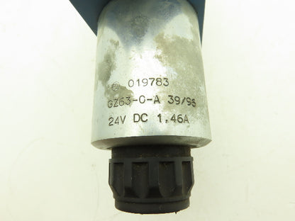 Rexroth 4WE10J31/CG24N9DK24L Hydraulic Directional Dual Solenoid Valve 24V DC