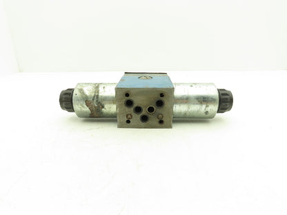 Rexroth 4WE10J31/CG24N9DK24L Hydraulic Directional Dual Solenoid Valve 24VDC