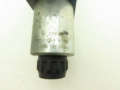 Rexroth 4WE10J31/CG24N9DK24L Hydraulic Directional Dual Solenoid Valve 24VDC