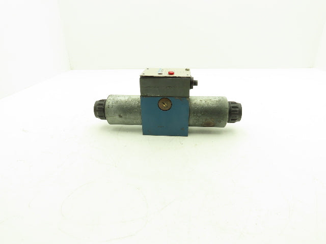 Rexroth 4WE10J31/CG24N9DK24L Hydraulic Directional Dual Solenoid Valve 24VDC