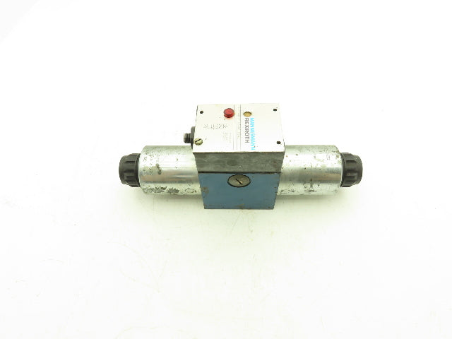 Rexroth 4WE10J31/CG24N9DK24L Hydraulic Directional Dual Solenoid Valve 24VDC