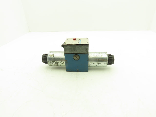 Rexroth 4WE10J31/CG24N9DK24L Hydraulic Directional Dual Solenoid Valve 24VDC