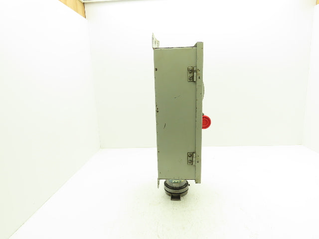 Cutler Hammer Safety Disconnect Switch 60A 600V Fused Crouse Arktite Receptacle