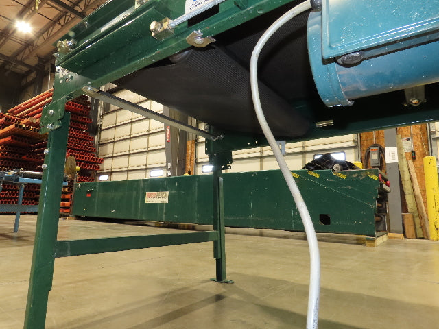 Dematic 39"x 10' Gapper Conveyor 34" Belt 2-Speed Package Gapping 90/160fpm