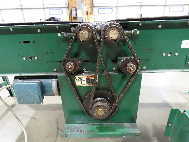 Dematic 39"x 10' Gapper Conveyor 34" Belt 2-Speed Package Gapping 90/160fpm