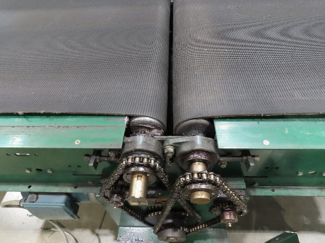 Dematic 39"x 10' Gapper Conveyor 34" Belt 2-Speed Package Gapping 90/160fpm