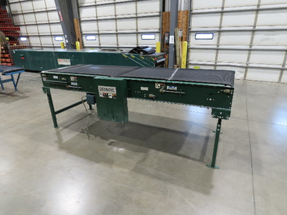 Dematic 39"x 10' Gapper Conveyor 34" Belt 2-Speed Package Gapping 90/160fpm