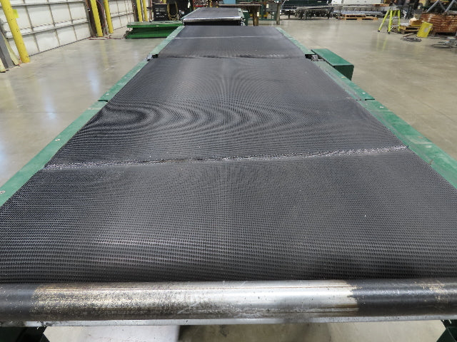 Dematic 39"x 10' Gapper Conveyor 34" Belt 2-Speed Package Gapping 90/160fpm