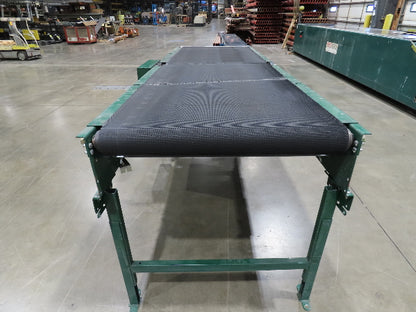 Dematic 39"x 10' Gapper Conveyor 34" Belt 2-Speed Package Gapping 90/160fpm