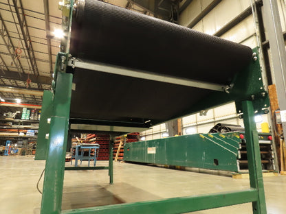 Dematic 39"x 10' Gapper Conveyor 34" Belt 2-Speed Package Gapping 90/160fpm