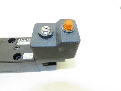 Parker AL43VXXBK04900B Pneumatic Air Valve Dual Solenoid 3 Position 150PSI 24VDC