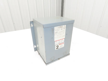 Square D 2S1F Step Down Power Transformer 2KVA 1pH HV 240/480 LV 120/240V