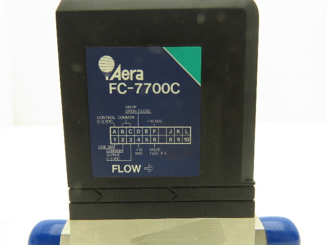 Aera FC-7700C Mass Flow Controller 20 SCCM Stainless Steel Gas FC7700C