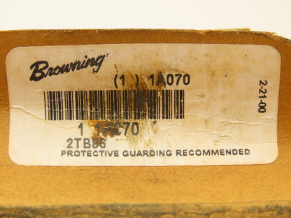 Browning 2TB86 2-Groove A Or B V-Belt Pulley Split Taper Q1 Bushing 8.88" OD