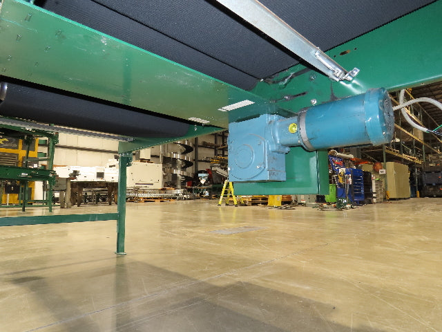 Dematic 39"x 10' Gapper Conveyor 34" Belt 2-Speed Package Gapping 90/165fpm