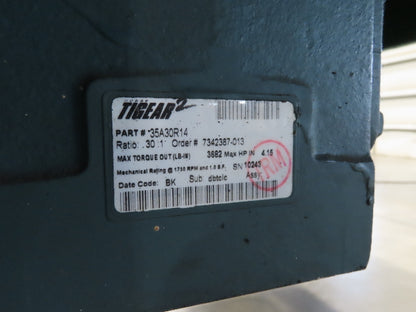 Dematic 39"x 10' Gapper Conveyor 34" Belt 2-Speed Package Gapping 90/165fpm