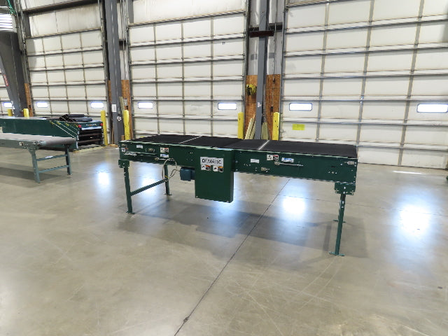 Dematic 39"x 10' Gapper Conveyor 34" Belt 2-Speed Package Gapping 90/165fpm