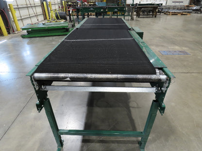 Dematic 39"x 10' Gapper Conveyor 34" Belt 2-Speed Package Gapping 90/165fpm