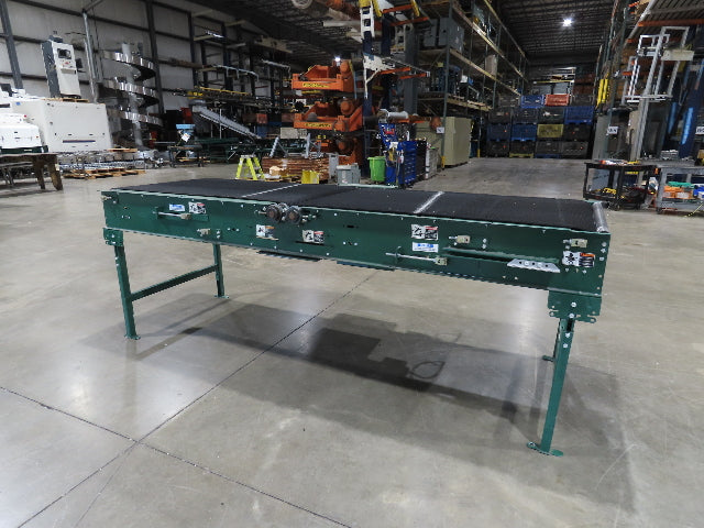 Dematic 39"x 10' Gapper Conveyor 34" Belt 2-Speed Package Gapping 90/165fpm